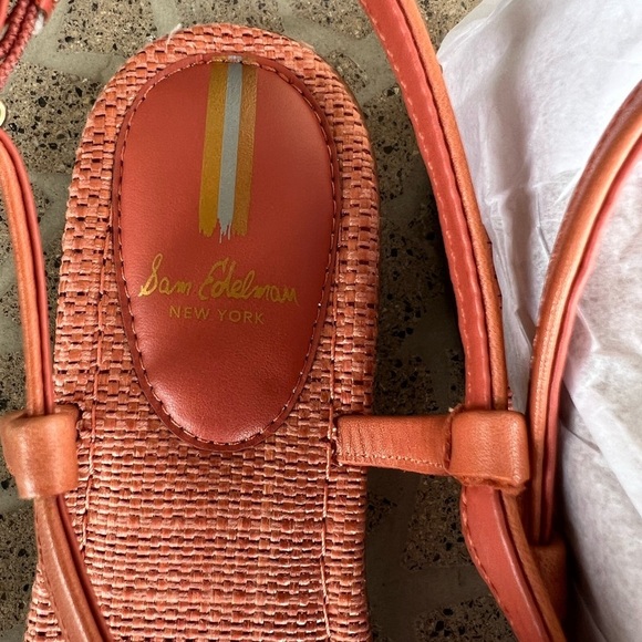 NEW Sam Edelman Gigi Signet Coral 8.5 - Picture 5 of 5